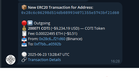 Sniperchain telegram trading bot wallet tracking alerts transaction notifications ethereum blockchain crypto monitoring automated alerts